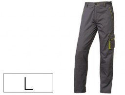 Pantalón de trabajo 5 bolsillos color gris verde talla L